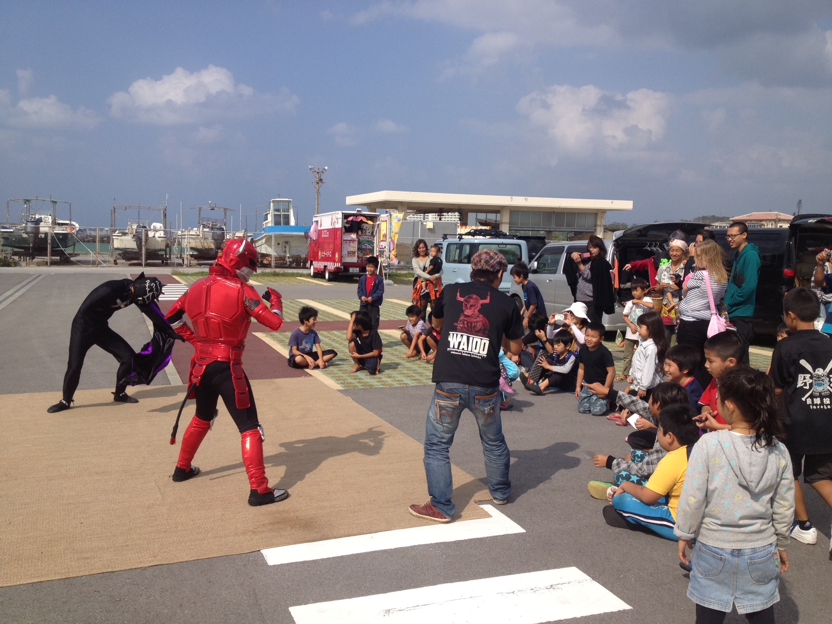 26土曜日の友達ワークス☆闘牛ヒーローワイドーショーANDビンゴ大会