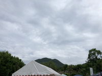 お天気恵まれて