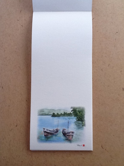 ㉒　沖縄風景画一筆箋
