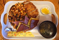 デカ盛り  麻婆カツ豆腐