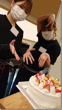 苺のケーキ