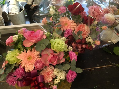 新年度のお花