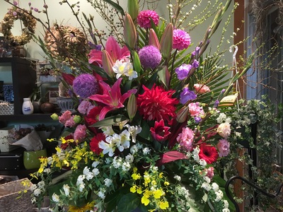 新年度のお花