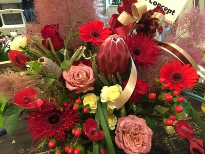 オープン祝いと贈り花