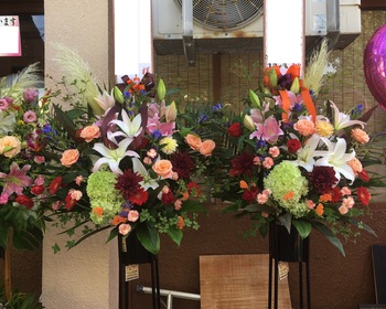 開店祝いの花