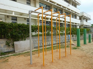 遊具、使用開始です！