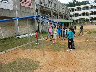 遊具、使用開始です！