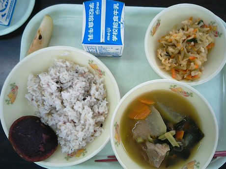 今日の給食