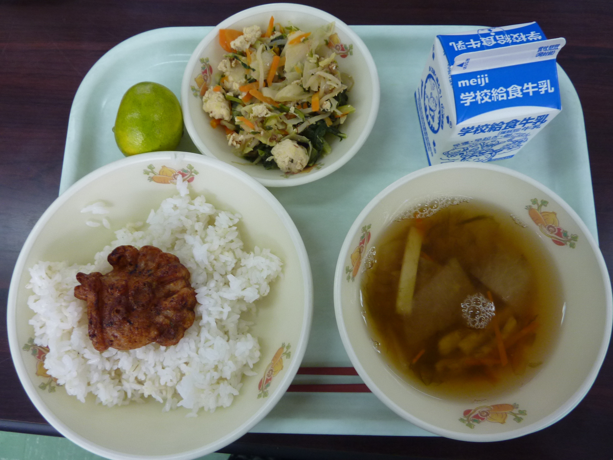 本日の給食
