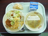 本日の給食 2016/10/27 12:52:29