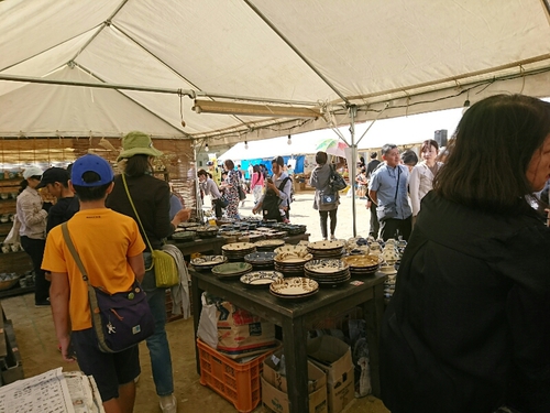 壺屋陶器まつり初日