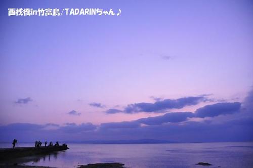 西桟橋in竹富島（夕陽編）　