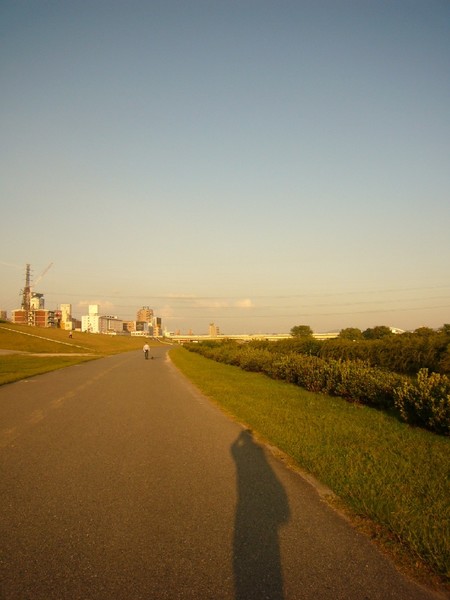淀川の夕暮れ