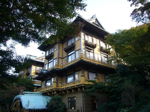 富士山とススキと富士屋