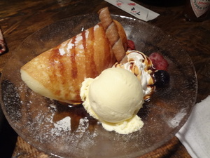 北谷の居酒屋　庵to天　にてバースデーパーティー