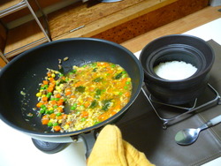 男の料理　自炊　晩御飯　食事なんて食えりゃいい　！