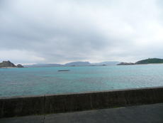 渡嘉敷島の風景　海岸　展望台　海　阿波連地区にて