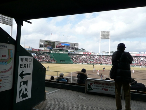 今年最初の市民球場