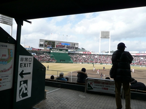 今年最初の市民球場