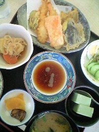 天ぷら定食ランチ 2010/06/18 13:08:57