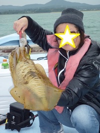 ボートエギング釣果（また、2キロでました。！） 2012/02/17 17:32:32