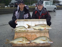 辺野古沖磯夜釣り釣果（また、出ました大型タマン連発！） 2012/02/26 11:41:58
