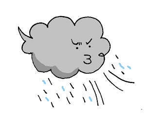 またまた台風襲来