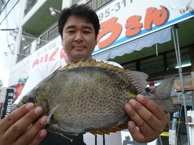 井さん・・初カーエー釣果です♪（＾０＾）♪