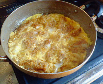 ガッツリ『カツ丼』♪