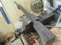 オーダー三線江戸与那城型（縞黒檀）１製作中。 2023/01/13 18:11:18
