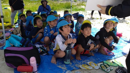 わくわくドキドキ　海遊び‼