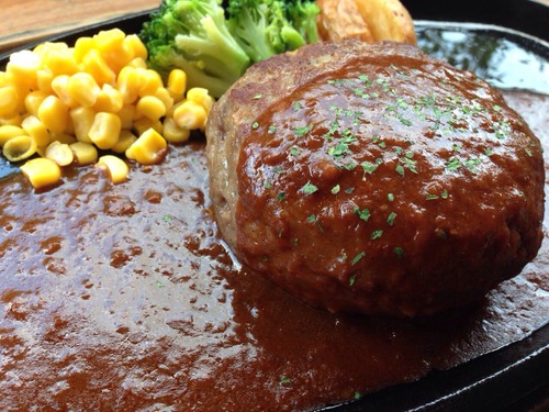 ステーキ屋さんのハンバーグ