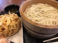 丸亀製麺　釜揚げ半額の日