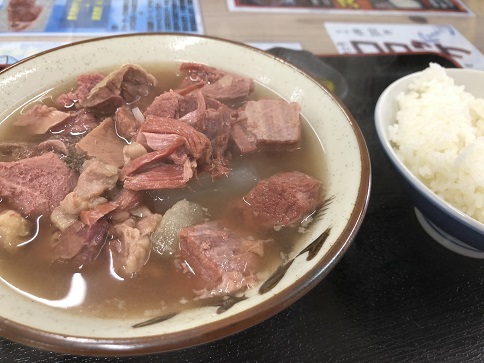 「にくや」の牛汁
