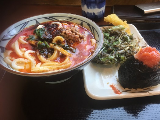 丸亀製麺で「うま辛坦々うどん」