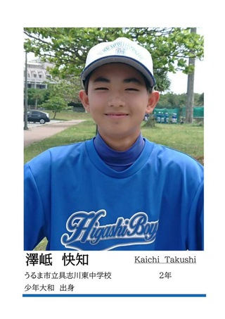 令和5年度　選手名鑑　2年生