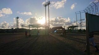 練習風景　8/15