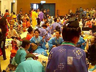 芸能祭のステージ
