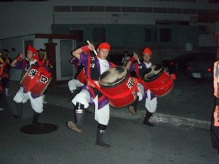 栄口エイサー　旧盆の道じゅねー
