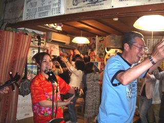 島唄三線ライブ＠まんじゅまい
