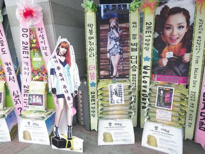 8月27日　韓国で2ne1　コンサート