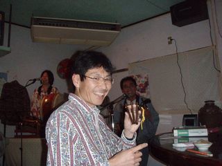与那国の民謡酒場「ムサシ」