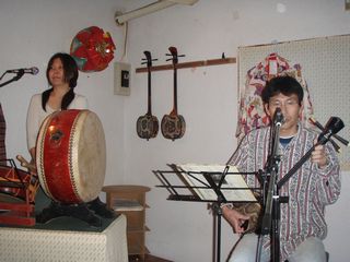 与那国の民謡酒場「ムサシ」