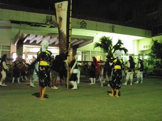 ２００９年旧盆エイサー　諸見里＆松本