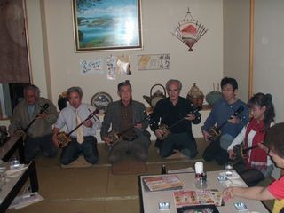 三線教室の新年会