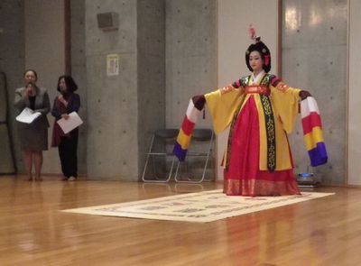 韓国伝統芸能　説明＆実演