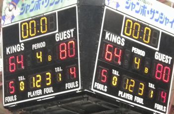 2012年4月8日　琉球ゴールデンキングス