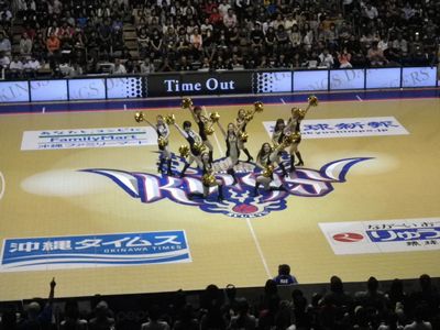 琉球ゴールデンキングスの試合に行きました～