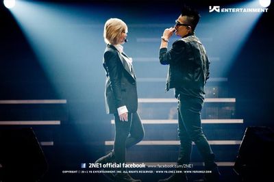 8月27日　韓国で2ne1　コンサート