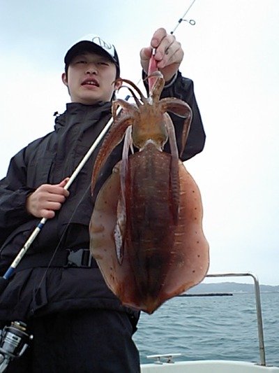 今日も雨ですが何とか釣れてます！